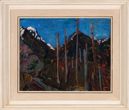 Crown Pass by Frederick Horsman Varley