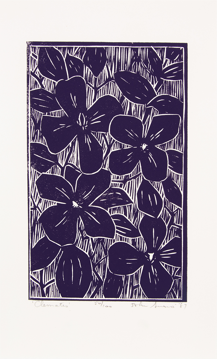 Portfolio of Five Linocut Prints by John Harold Thomas Snow