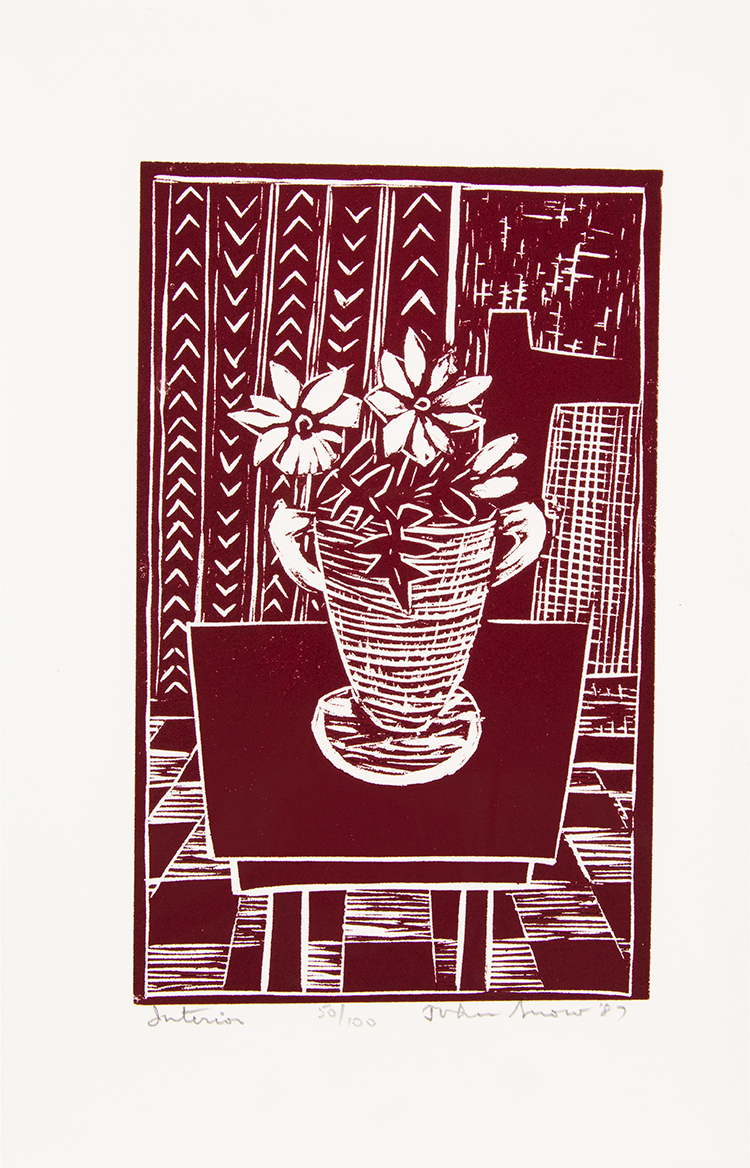 Portfolio of Five Linocut Prints by John Harold Thomas Snow