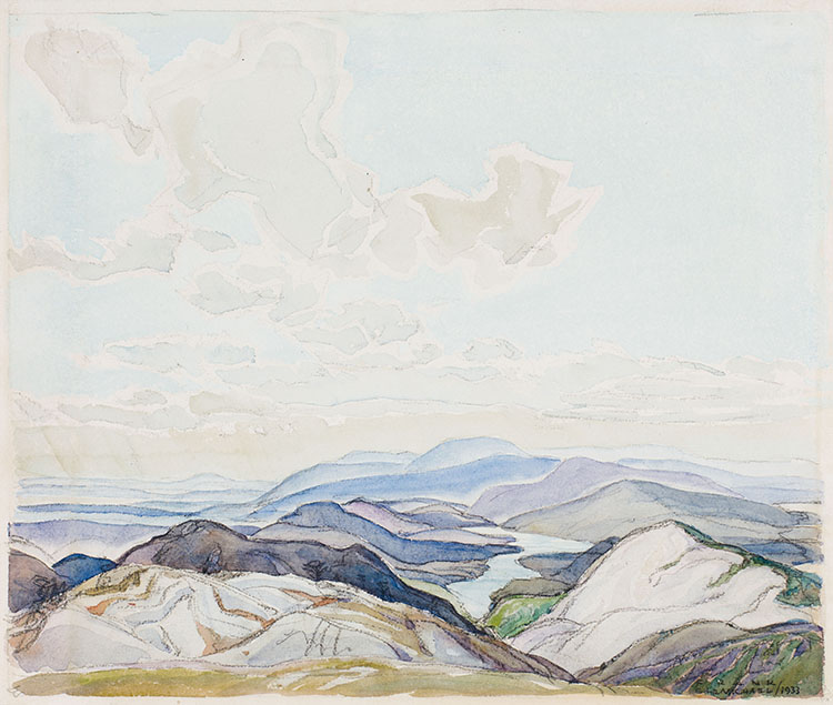 La Cloche Hills by Franklin Carmichael