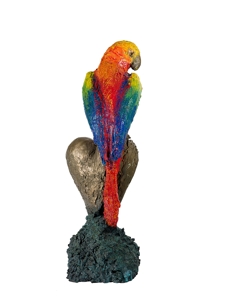 Smaller Parrot at Home par Jim Dine