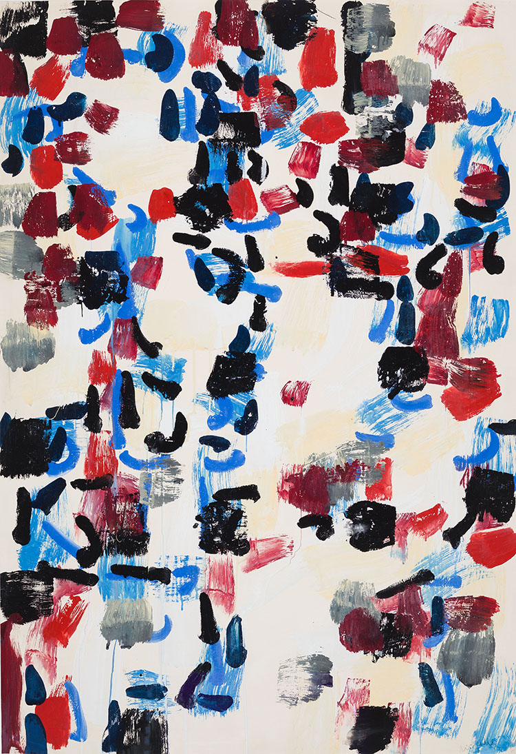Jaune, rouge, noir Riopelle, Jean Paul