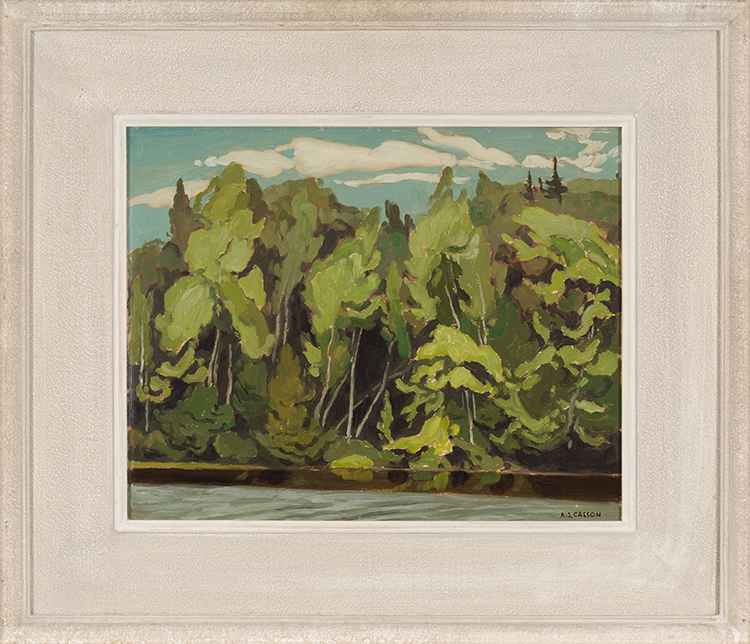 Lake on the Mountain, Baptiste, Ontario par Alfred Joseph (A.J.) Casson