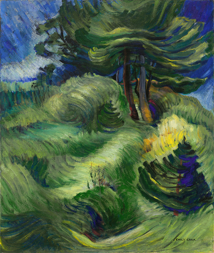 Tossed by the Wind par Emily Carr