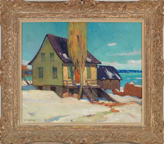 Quebec Farm House par John William (J.W.) Beatty