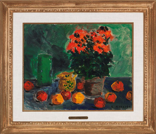 Still Life with Flowers and Fruits by William Goodridge Roberts