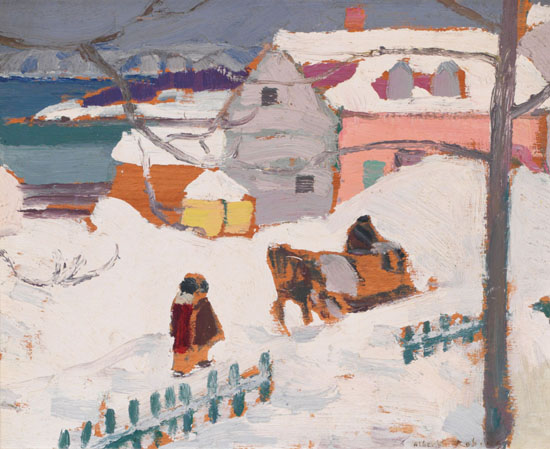 Winter Landscape by Albert Henry Robinson