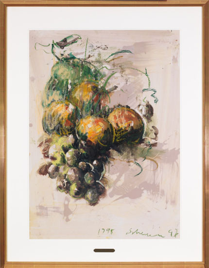 Still Life with Grapes and Oranges, 1795 by Antony (Tony) Scherman