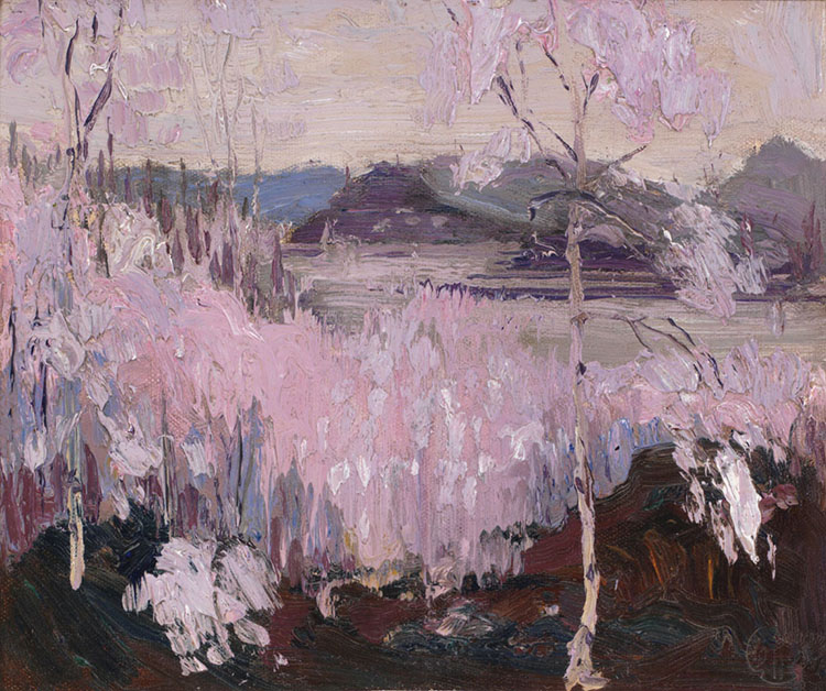 Sleet Storm by Thomas John (Tom) Thomson