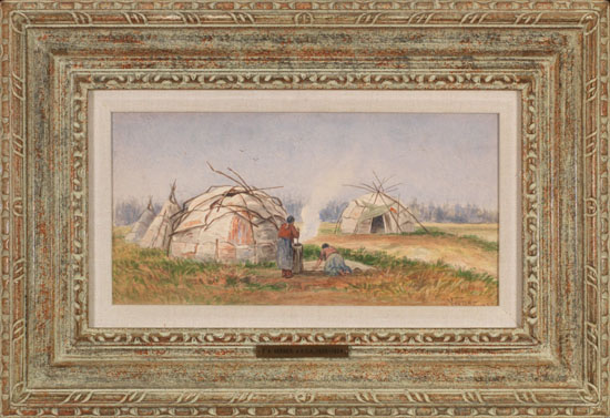 Indian Encampment par Frederick Arthur Verner