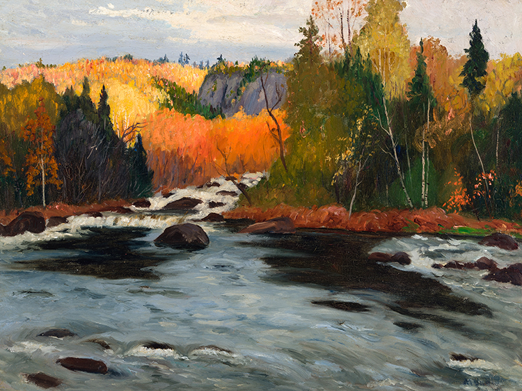 The Devil's River, Mont Tremblant, Que. par Maurice Galbraith Cullen