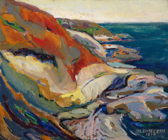 Along the Cliff, Beacon Hill, Victoria by Emily Carr
