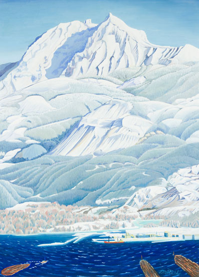 Mt. Garibaldi par Donald M. Flather
