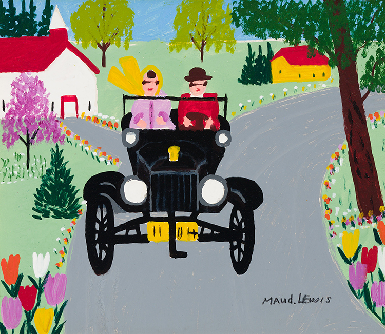 Street Car by Maud Lewis