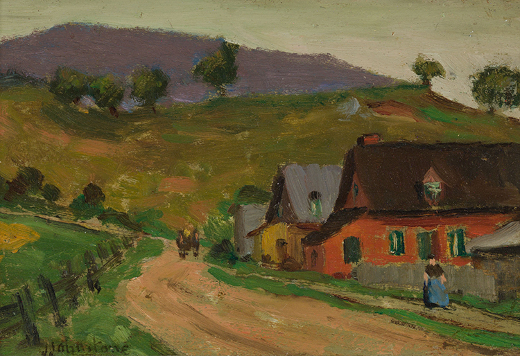 Near Beaupré par John Young Johnstone