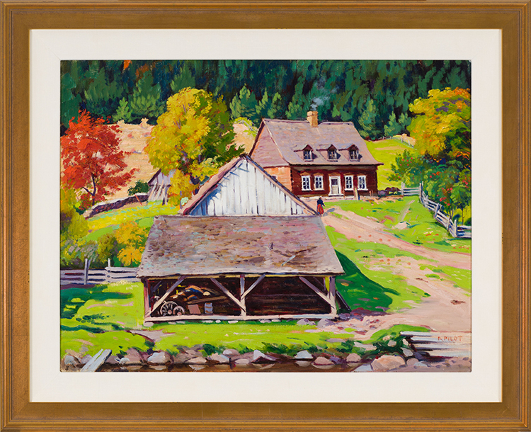 Quebec Farm by Robert Wakeham Pilot