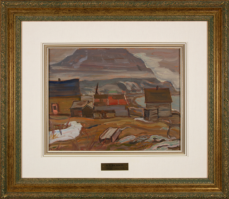 Gaspé / Georgian Bay (verso) by Alexander Young (A.Y.) Jackson