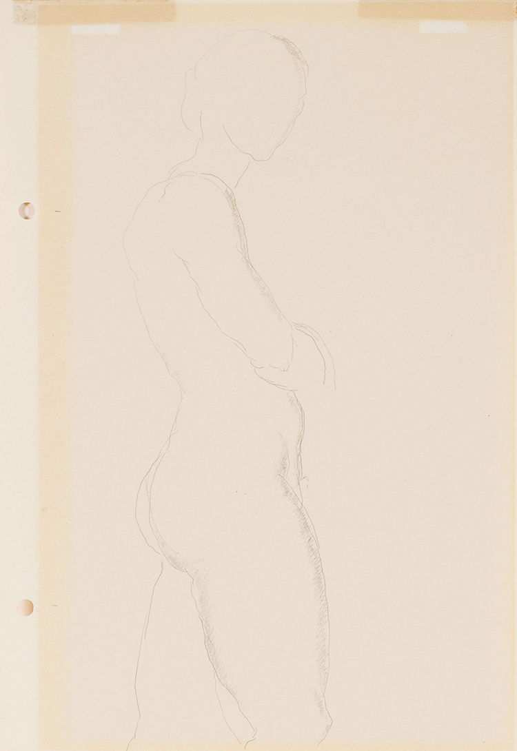 Female Nude by Lionel Lemoine FitzGerald