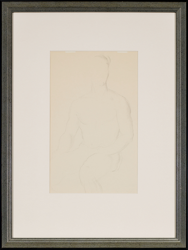 Male Nude by Lionel Lemoine FitzGerald