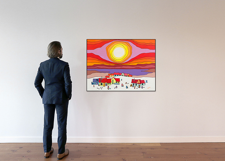 Golden Yukon by Ted Harrison