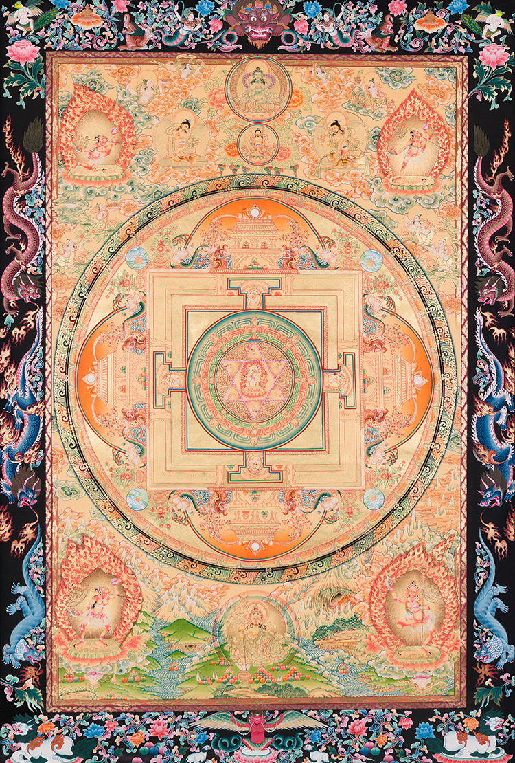 Mandala of Vajrayogini par Romio Shrestha