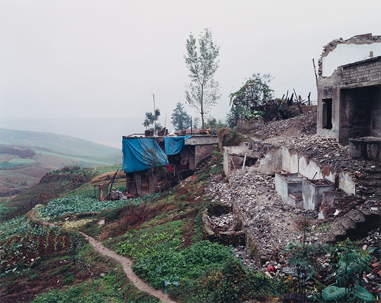 Wushan #2, Yangtze River, China by Edward Burtynsky