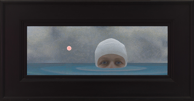 Swimmer and Sun par Alexander Colville