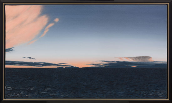 Georgia Strait, Sunset by Takao Tanabe