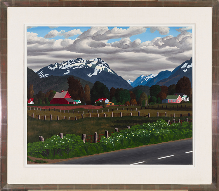 Outskirts of Chilliwack by Edward John (E.J.) Hughes