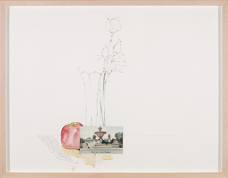 Drawing for Jonquils and Apples par William Griffith Roberts