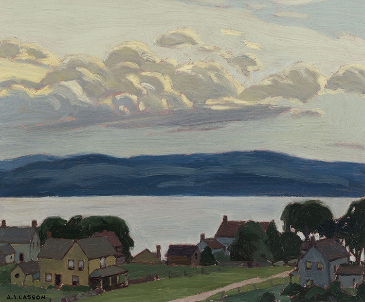 Rosseau Village par Alfred Joseph (A.J.) Casson