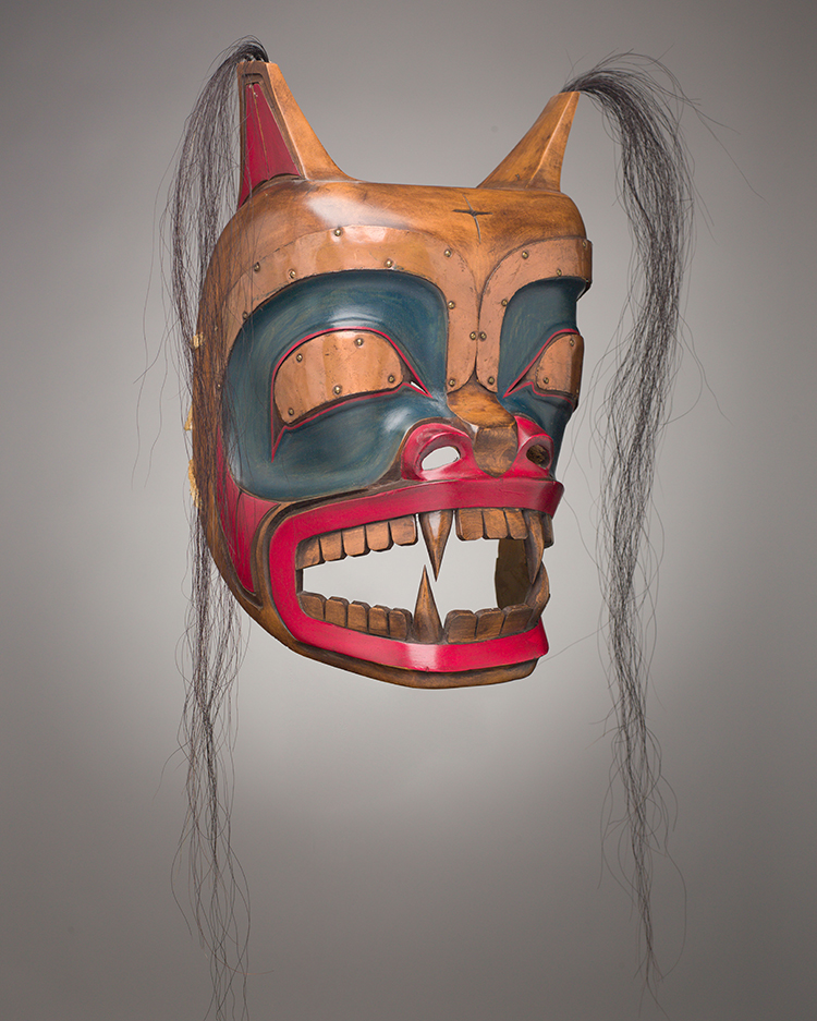 Bear Mask par Francis Horne Sr.