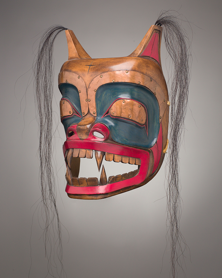 Bear Mask by Francis Horne Sr.