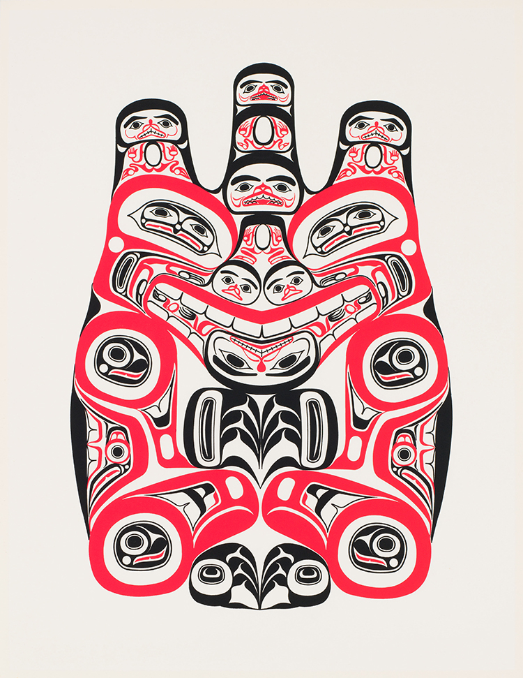 Grizzly Bear by William Ronald (Bill) Reid
