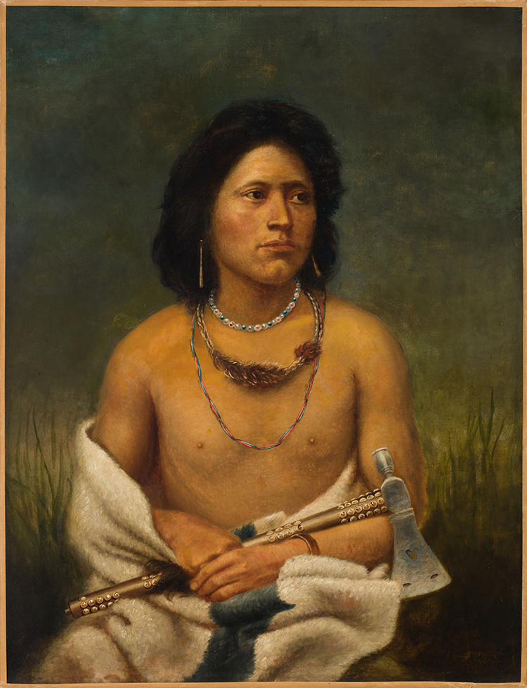 Brave of the Sioux Tribe by Frederick Arthur Verner