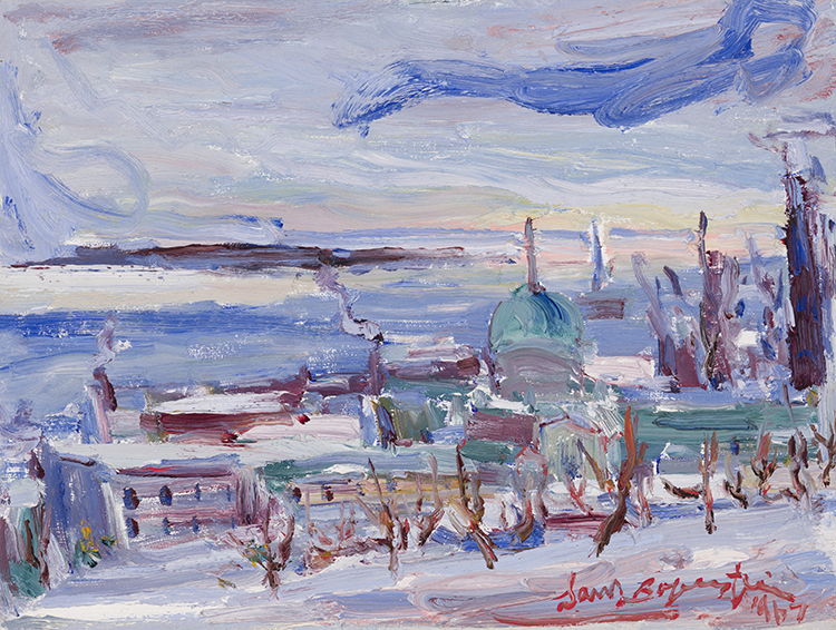 View of Montreal by Samuel Borenstein