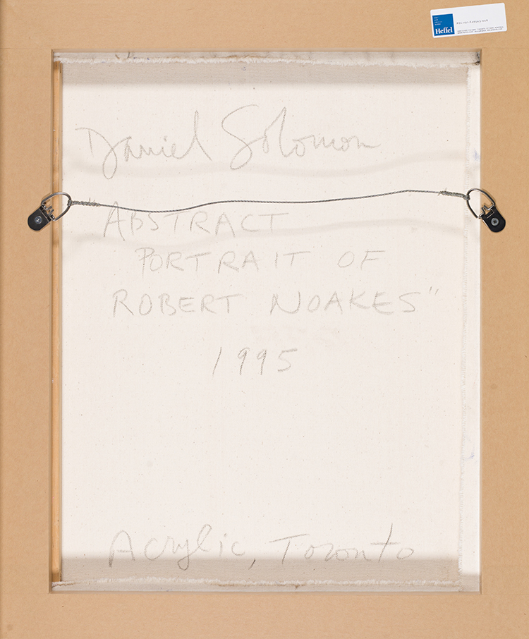 Abstract Portrait of Robert Noakes by Daniel Solomon