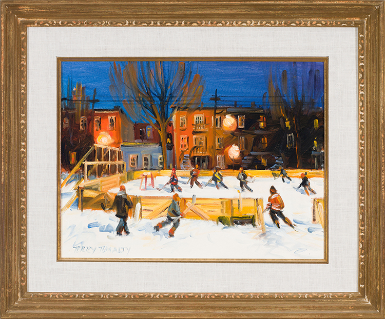 Rink de Gaspé St. by Terry Tomalty