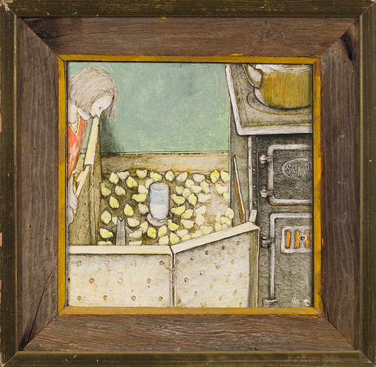 Darling Fluffy Little Things par William Kurelek