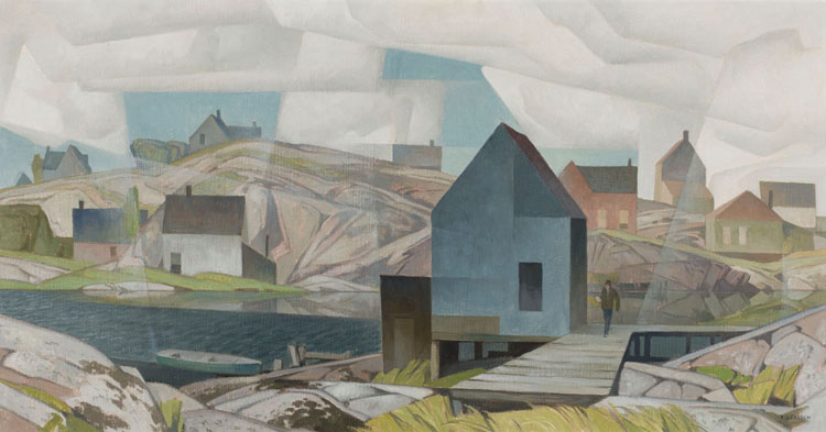 Morning on the Inlet by Alfred Joseph (A.J.) Casson