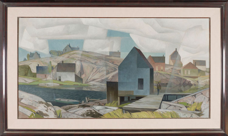Morning on the Inlet by Alfred Joseph (A.J.) Casson