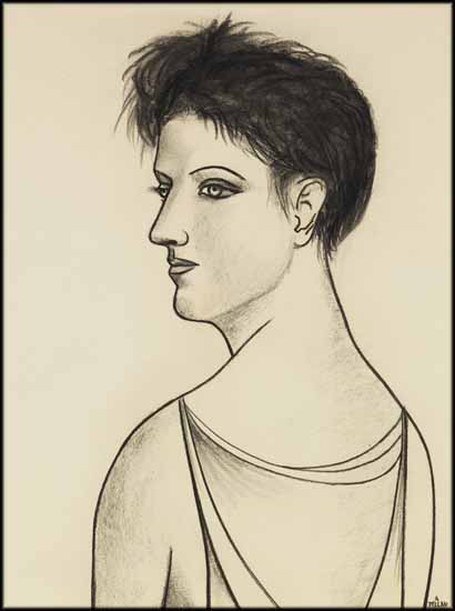 Jeune femme by Alfred Pellan