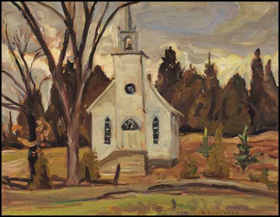 Lutheran Church, Rosendal, Ont. by Alexander Young (A.Y.) Jackson