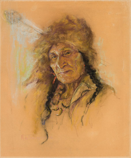 Portrait of an Indian Man by Nicholas de Grandmaison