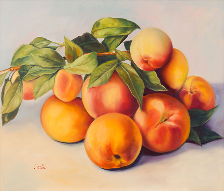 Peaches Are Good by Carmelo Sortino