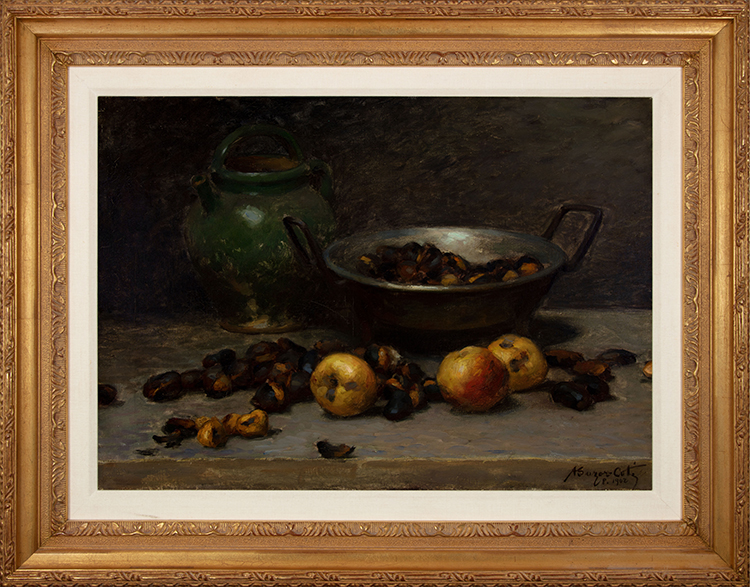 Nature morte aux pommes et marrons by Marc-Aurèle de Foy Suzor-Coté