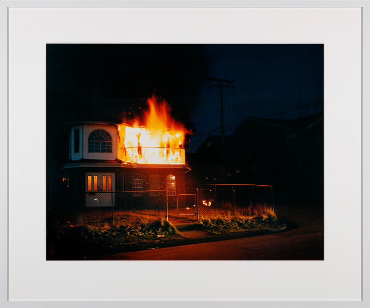 House Fire, Vancouver, BC by Chris Gergley