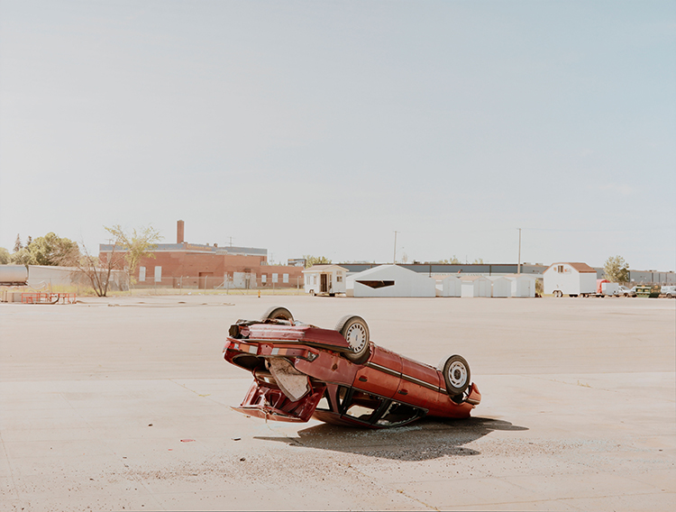 Tipped Car by Chris Gergley