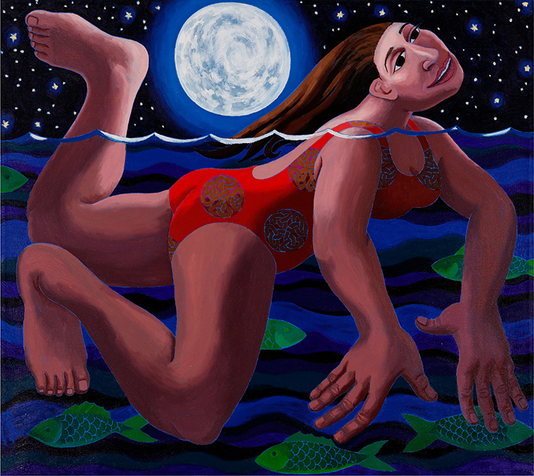 Swimmer par Stephanie Hill