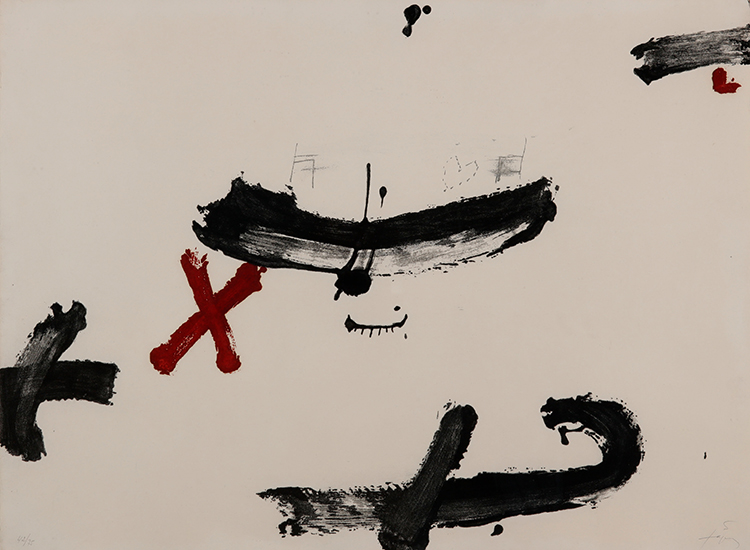 Espa Amb Signes by Antoni Tàpies